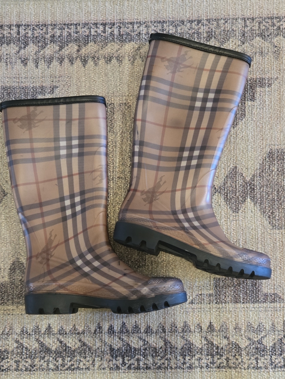 Burberry Nova Rain Boots Girl's